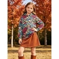 thumbnail image 5 of Lanbubble Tween Girls Pullover Hoodies Kids Leopard Graphic Sweatshirts with Kangaroo Pockets 4-14 Years, 5 of 10
