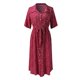 thumbnail image 3 of WILLBEST Vestidos de Verano para Mujer Vestido Informal de Verano con Botones Largos y Flores Rotas para Mujer Chica, 3 of 3
