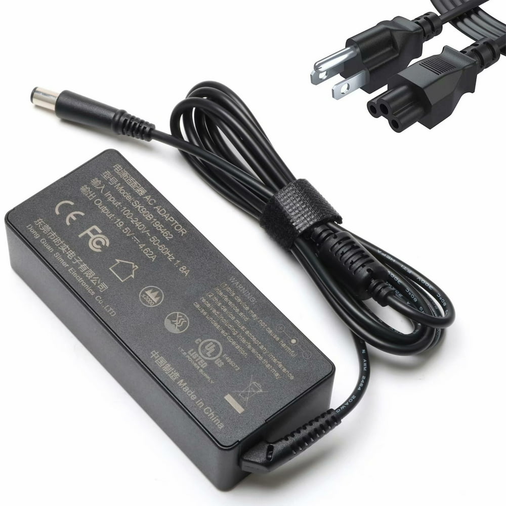 90W 19.5V 4.62A AC Adapter Laptop Charger for Dell Latitude E6410 E6510