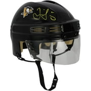 Jaromir Jagr Pittsburgh Penguins Autographed Black Mini Helmet - Fanatics Authentic Certified