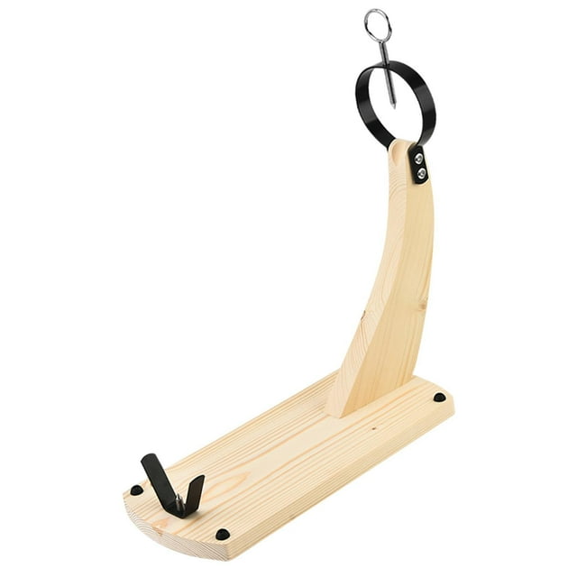 Jamonero para cortar jamones, resistente, de madera, para cocina, estable L