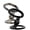 Black&Silver, variant on Double-Sided Magnetic Fidget Spinner Stand, 2-in-1 Magnetic Phone Stand & Fidget Spinner Combo, 360° Spin Foldable Magnetized Phone Mount – for All Phone