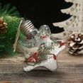 thumbnail image 1 of Agiferg Christmas LED Transparent Christmas Ball Christmas Tree Pendant Glowing, 1 of 3