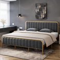 thumbnail image 7 of Bed Frame,Stylish Bed Frame with Headboard,Heavy Duty Platform Bed Frame with Under Bed Storage,No Box Spring Required,No Noise,Easy to Assemble, 7 of 7