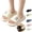 White, variant on Mfakffe Shower Shoes Open Toe Non Slip Slides Comfortable Waterproof Slip on Sandals Lightweight Pool Slippers