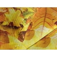 thumbnail image 4 of Ambesonne Fall Quilted Bedspread Set 3 Pcs, Wet Maple Leaves Nature, Queen Size, Multicolor, 4 of 5