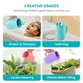 thumbnail image 5 of Baby Bath Rinse Cup Rinsing Hair Water Pourer, Baby Bath Pitcher Hair Washing Control The Flow Rinser Cup（turquoise）, 5 of 5