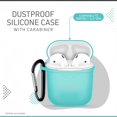 thumbnail image 2 of Kit de accesorios ChargeWorx de 6 piezas para AirPods color menta, 2 of 6