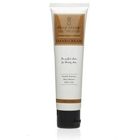 Deep Steep Hand Cream, Brown Sugar Vanilla, 2 Oz