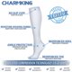thumbnail image 4 of Calcetines de compresión CHARMKING de 15 a 20 mm Hg para mujeres y hombres, 8 pares, 4 of 7