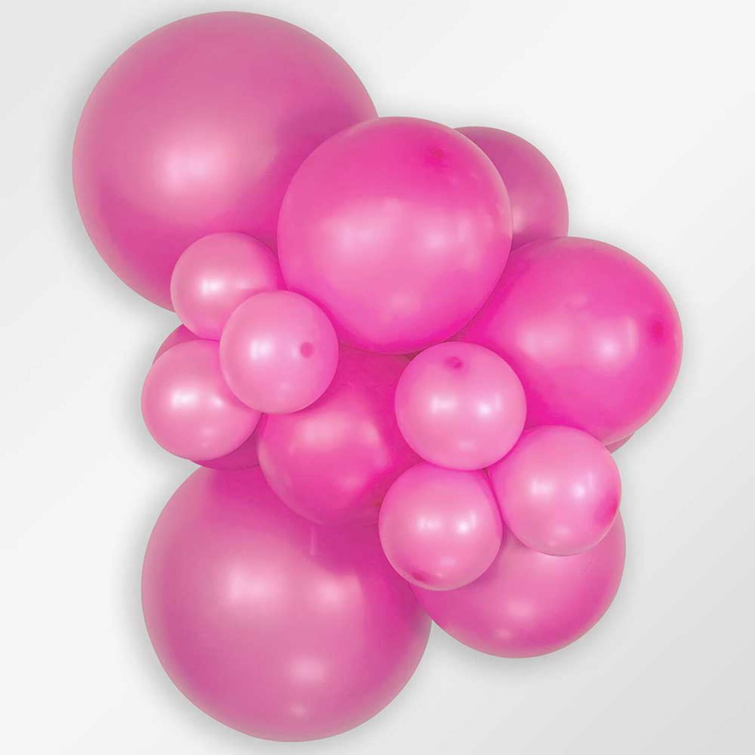 18 inch Sempertex Neon Magenta Latex Balloons (25 Pack) - Party Supplies Decorations