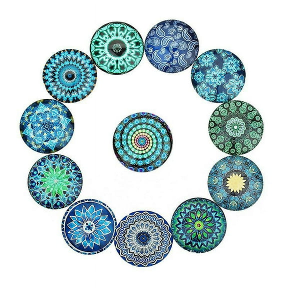 20pcs Round Mosaic Tiles