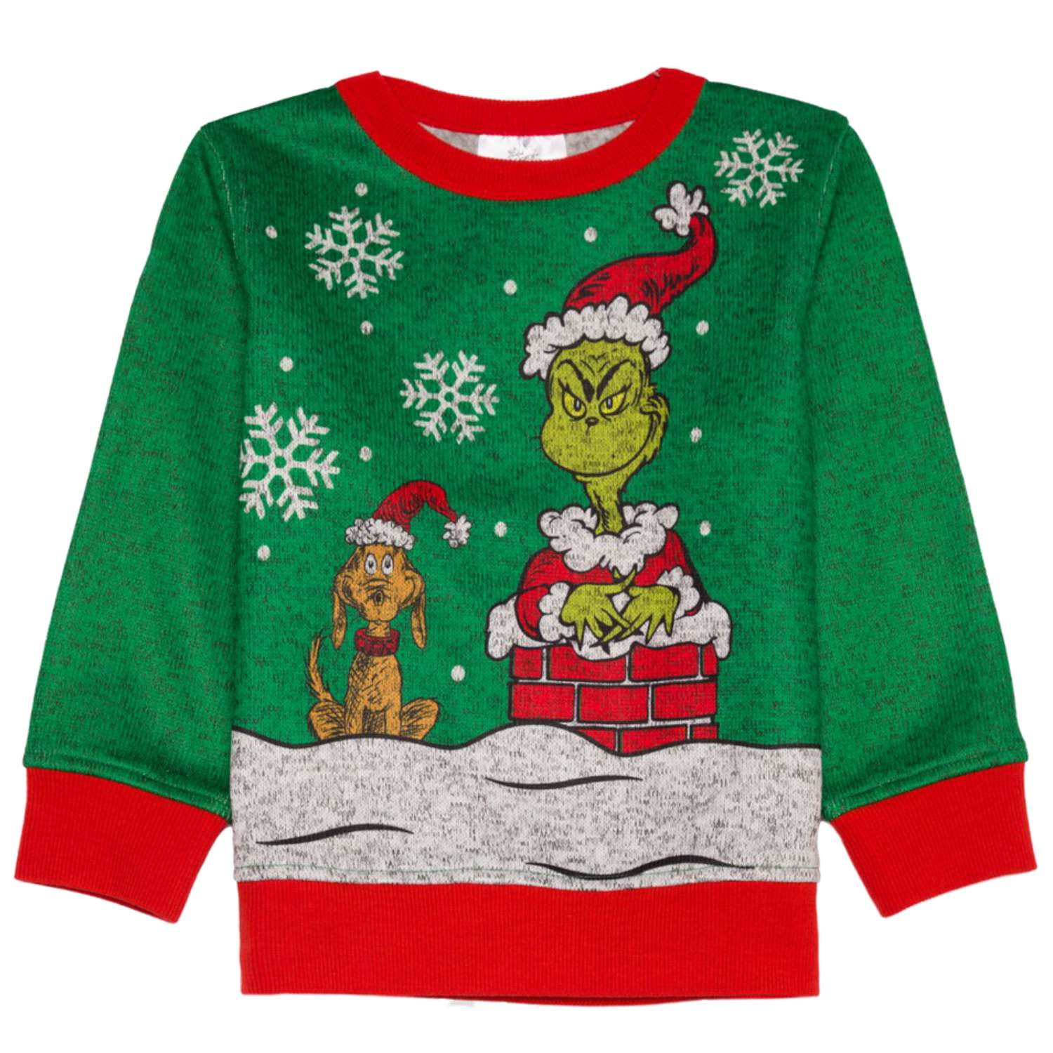 grinch boys sweater
