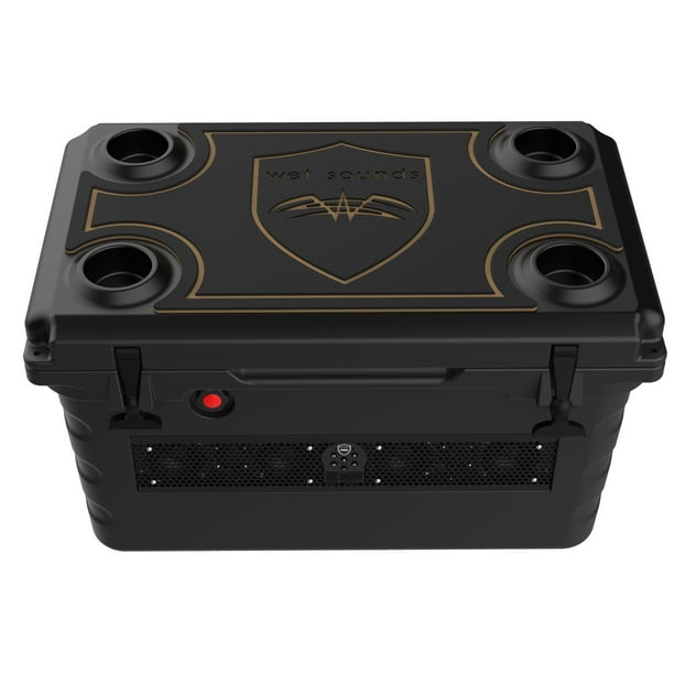 Wet Sounds Stealth SHIVR55BLK Black High Output Audio Cooler Speaker