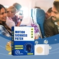thumbnail image 4 of 40 Piezas De Parches Para El Mareo, Parches Para El Mareo Y Parches Para El Mareo, Sin Efectos Secundarios, Adecuados Para Viajar En Coche, Barco, Avión, Etc. (Buy 2 get 1 free), 4 of 9