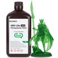 thumbnail image 1 of Impresora 3D de resina ELEGOO, mejorada, ABS Like 3.0, 2 kg, color verde transparente, 1 of 7