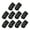 Black dragon pattern, variant on Antique Styles Dragon Dices Bead Sturdy Alloy Crafting Component for Handmade Jewelry Making Projects Supplies