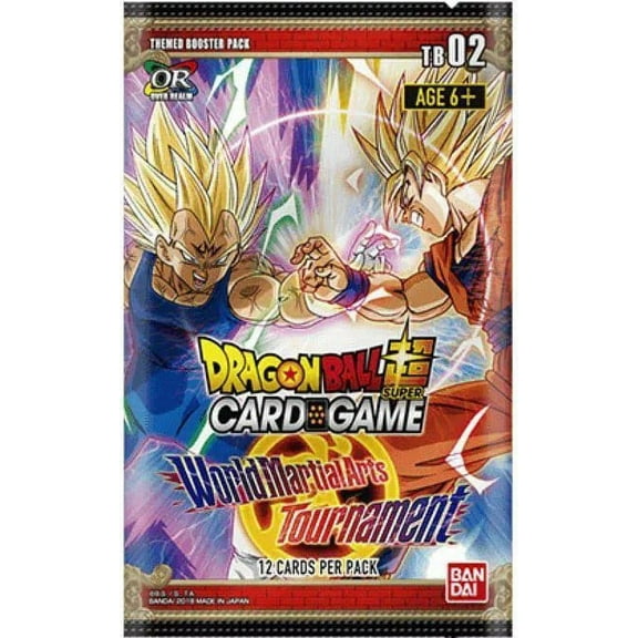 Dragon Ball Super Themed 02 World Martial Arts Tournament Booster Pack