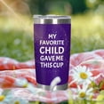 thumbnail image 5 of Mothers Day Gifts for Mom from Daughters and Sons - Favorite Child 20 oz Stainless Steel Insulated Coffee Tumbler with Lid - Mother's Day Birthday Gifts for Women, Present for Mom, 5 of 7