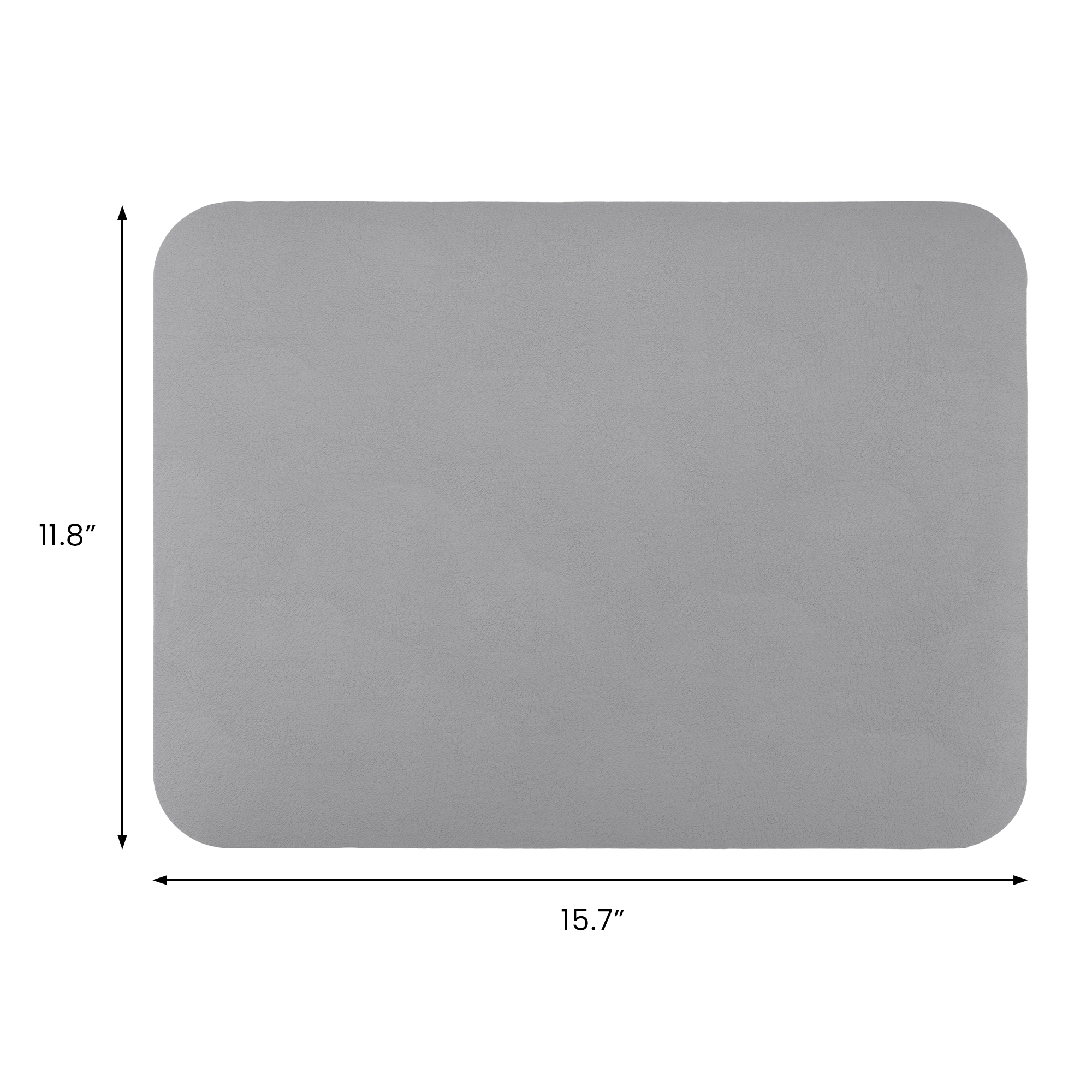 Unique Bargains Large Quick Dry Coffee Bar Mats for Countertop Light Gray 15.7*11.8 inch