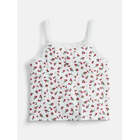 Weekend Academy Girls Henley Tank Top, Sizes 4-18