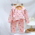 thumbnail image 3 of Pijamas para niños, ropa de dormir de Navidad para niños y niñas, conjunto de algodón, ropa de dormir de otoño e invierno, ropa de hogar para niños, conjunto de pijamas de dos piezas, 3 of 4