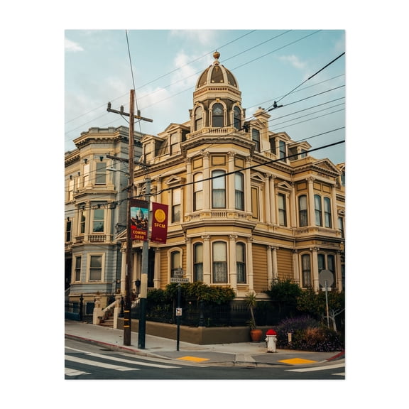 Hayes & Buchanan - San Francisco California Photography Unframed Wall Art Print 8 x 10 inches