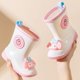 thumbnail image 1 of Sanrio-Botas de lluvia de dibujos animados para niños, Hello Kittys, Mymelody, Kuromi, Cinnamoroll, Kawaii, Anime, medio, antideslizante, zapatos de lluvia, regalo suave, 1 of 3
