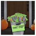 thumbnail image 2 of MIXED CHOCOLATE VARIETY FUNSIZE LAYDOWN BAG HALLOWEEN GHOULISH GREEN 8.63 OUNCES PER BAG, 2 of 6