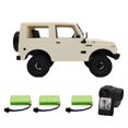 thumbnail image 4 of Camión RC Crawler C74 RC 1/10, Coche Todoterreno con Control Remoto a Escala Completa, Vehículo Eléctrico RTR, Juguete para Niños Y Adultos, Regalos D , con 3 baterías, 4 of 8