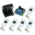 thumbnail image 1 of 433MHz DC12V 1CH RF Wireless Remote Control Switch + 5PCS RF 433MHz Remote Controls For Household Appliances Electronic Lock Control System, 1 of 7