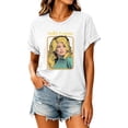 thumbnail image 3 of Dolly Shirt for Women Graphic Tee Country Music Legend T Shirt Short Sleeve Crew Neck Fans Top 3XL, 3 of 5