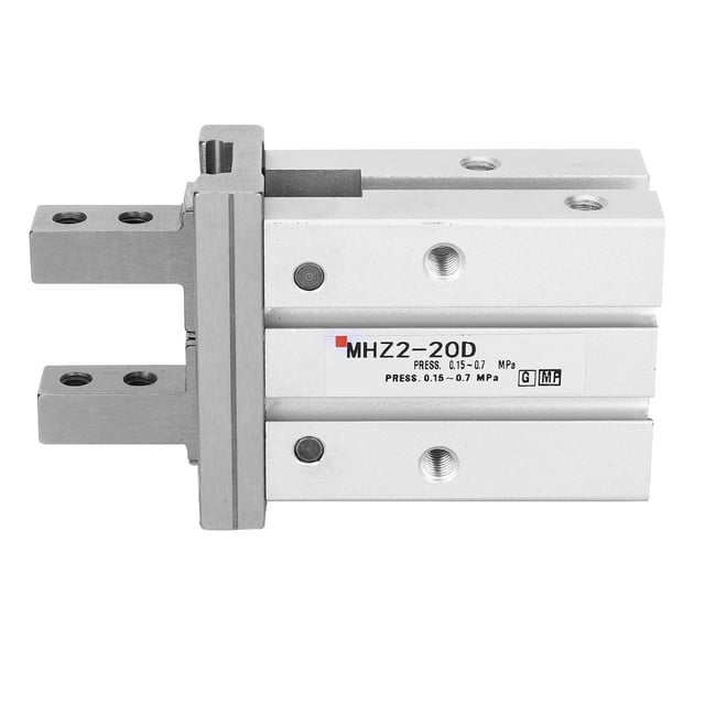Cilindro de dedo, MHZ2-20D Cilindro de aire de doble efecto MH D Rendimiento sólido NikouMX herramienta
