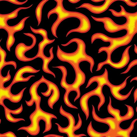 VIP Fabrics Anything Goes Flame Print Fabric
