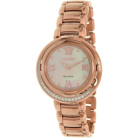 Citizen Women's Eco-Drive EX1122-58D Gold Stainless-Steel Eco-Drive Watch