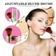 thumbnail image 5 of Brocha de maquillaje para polvos, 1 brocha de maquillaje retráctil, brocha de maquillaje retráctil, brocha cosmética, diseño de última generación, 5 of 7