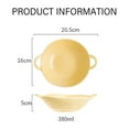 thumbnail image 5 of Elegant Ceramic Bowl Set, Sustainable Goods Salad Bowl Multipurpose For Cereal Fruit Ramen, Pro-Grade Porcelain Durability, Microwave Safe, 5 of 5