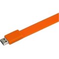 thumbnail image 3 of Portable Waterproof Wristband Design USB Flash Drive, Orange 64GB, 3 of 5