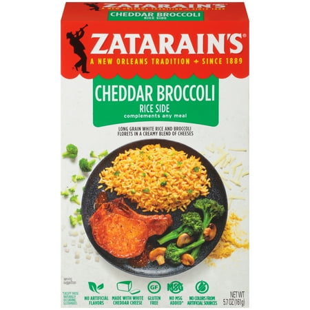 Cheddar Cheese Rice - Zatarain's Cheddar Broccoli Rice, 5.7 oz