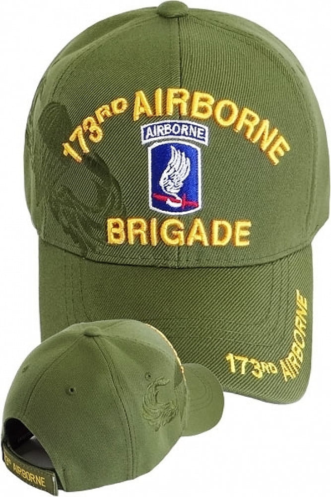 173rd Airborne Brigade Vietnam Veteran Men&Women Warm Winter Knit Plain Beanie Hat Skull Cap Acrylic Knit Cuff Hat 