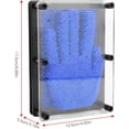 thumbnail image 3 of pieza de molde de mano clon 3D azul, aguja 3D impresa a mano, 3 of 5