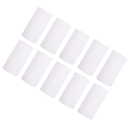 CIMAXIC Kitchen Thermal Receipt Paper 10 Rolls White Paper 57mm X 25mm