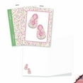 thumbnail image 3 of 10 Newborn Baby Note Cards Assorted (4 x 5.12 Inch) - Pink Baby Booties Baby, 3 of 6