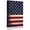 Dark Red Brown, variant on Canvas Wall Art, Vintage American Flag Framed Canvas Prints for Bathroom Desk, Retro Rustic USA Flag Small Gallery Wrapped Wall Decor for Home Office, Gifts, 8"x8" Ship Next Day