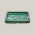 thumbnail image 2 of Square | Jade Ceramic Plant Saucer | High Fired Ecofriendly Clay - Sizes 8"-15" - FREE SHIPPING (11.5"W, Jade), 2 of 11