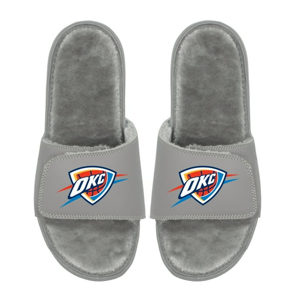 Unisex ISlide Oklahoma City Thunder Logo Fur Slide Sandals
