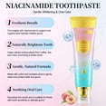 thumbnail image 4 of Niacinamide Whitening Toothpaste, Effectively Whitens Teeth, Removes Stains, Protects Tooth Enamel, Freshens Breath 24 Hours - 2Pack, 4 of 10
