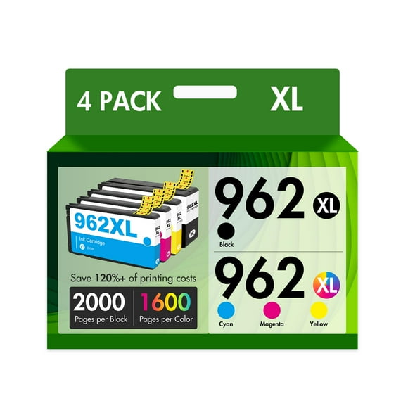 Cartuchos de tinta Toner Bank 962XL negro y color HP962