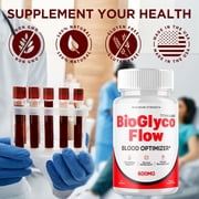 BioGlyco Flow Advanced Formula Blood Support for Health and Wellness Bio Glyco Flow 60 Capsules