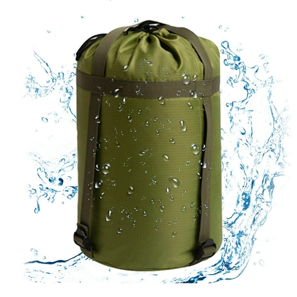 Nylon Compression Stuff Sack, Lightweight Sleeping Bag Compression Sack